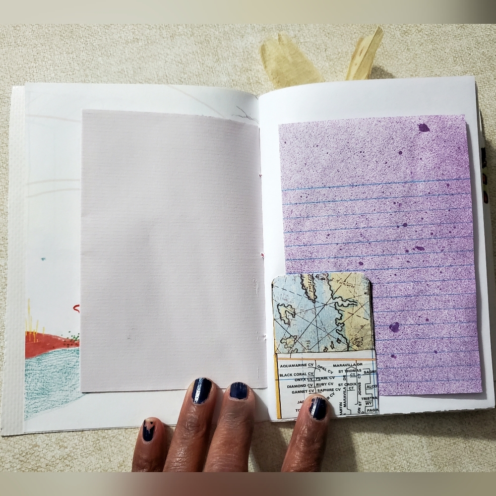 🙏 HAND CRAFTED Junk journal writing note paper, pockets, cards, ephemera - Picture 15 of 17